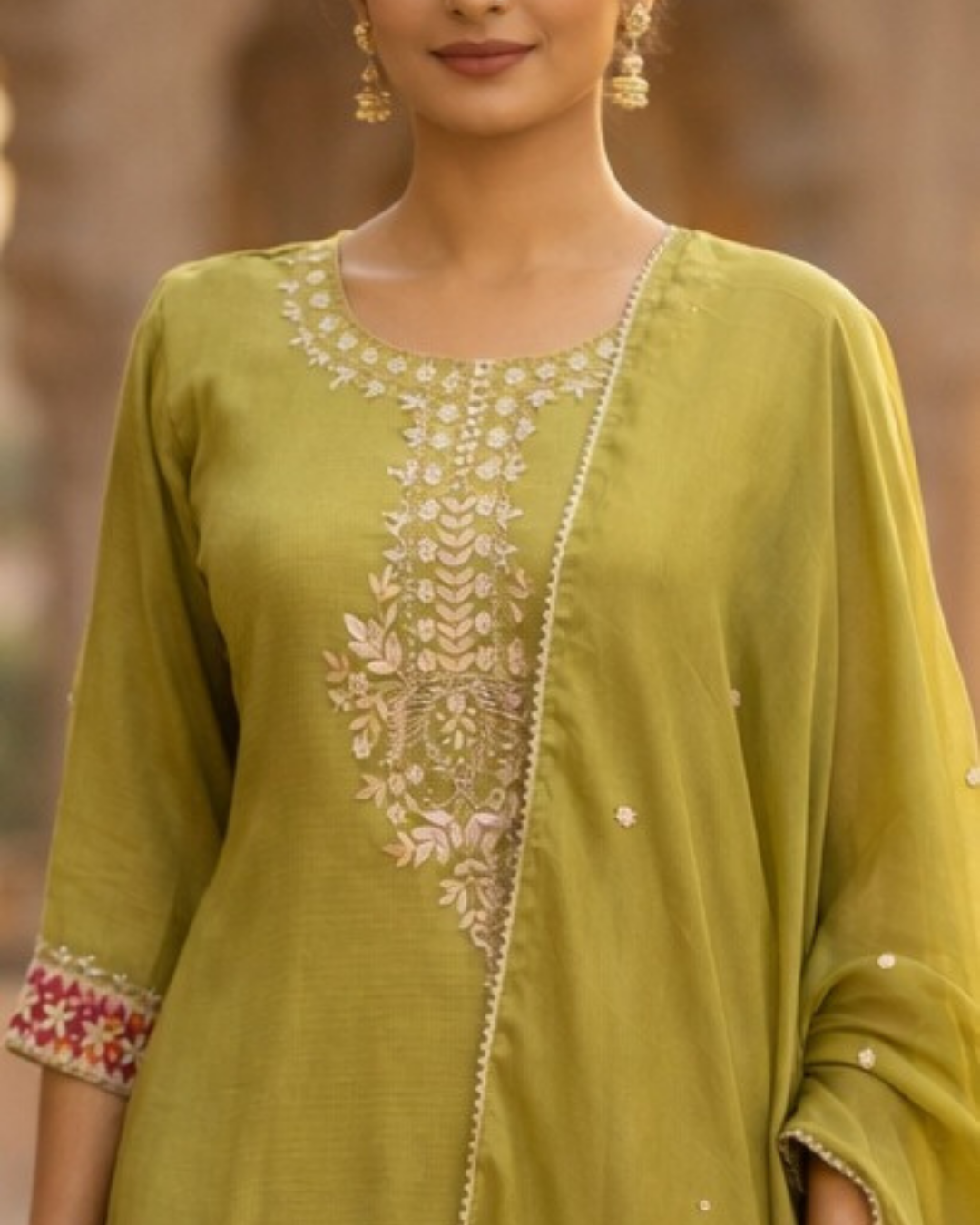 SKIRT KURTI SET 2084