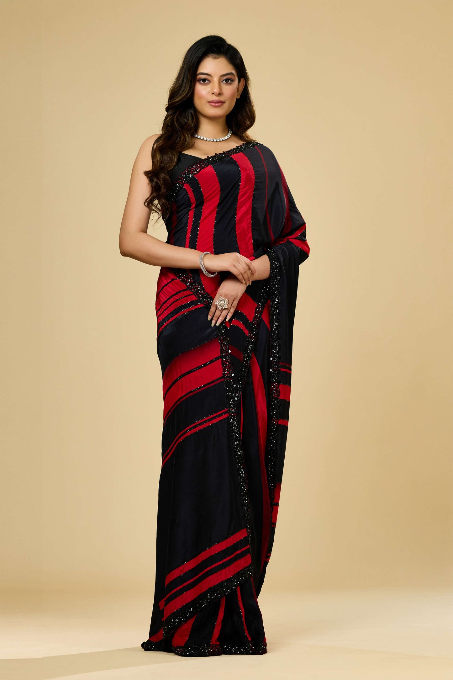 Printed Cut Dana Semi crepe Sarees 1011-10037