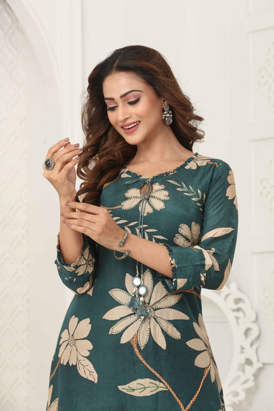 Rama Printed Muslin Salwar Suits 1027-10120