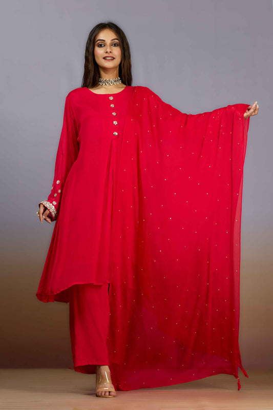 Rani Cut Dana Chinon Salwar Suits 1018-10083