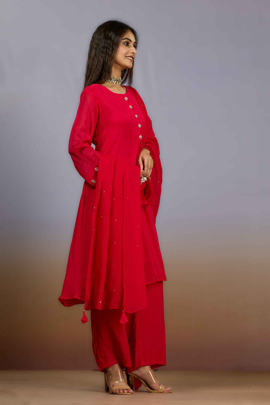 Rani Cut Dana Chinon Salwar Suits 1018-10083