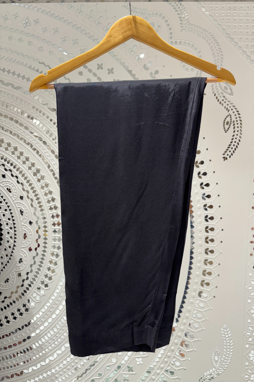 Black Printed  Muslin  Salwar Suits 1005-10155