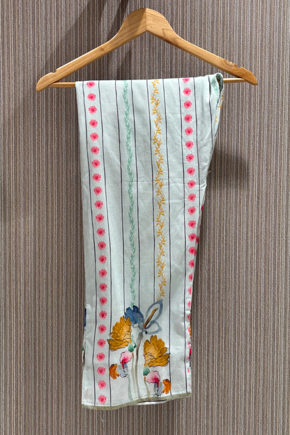 Green Printed Cotton  Coord Set 1033-10161