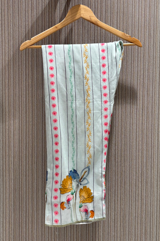 Green Printed Cotton  Coord Set 1033-10161