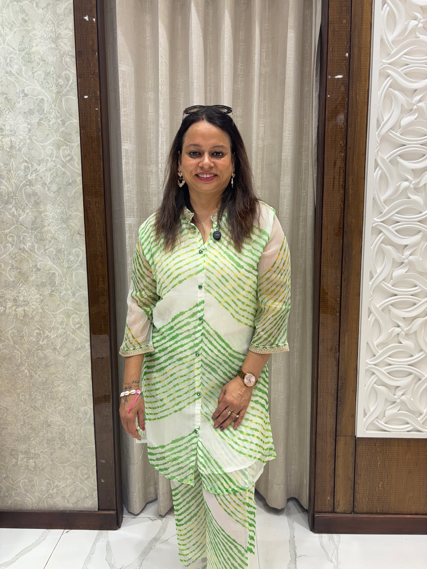 Lehriya Green Coord Set 1008