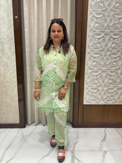 Lehriya Green Coord Set 1008