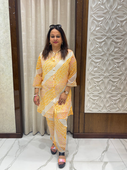 Lehriya Yellow Coord Set 1006