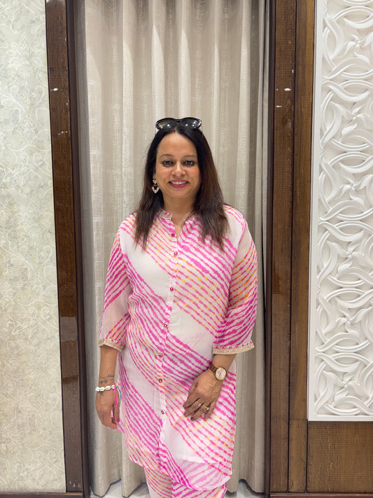 Lehriya Pink Coord Set 1007