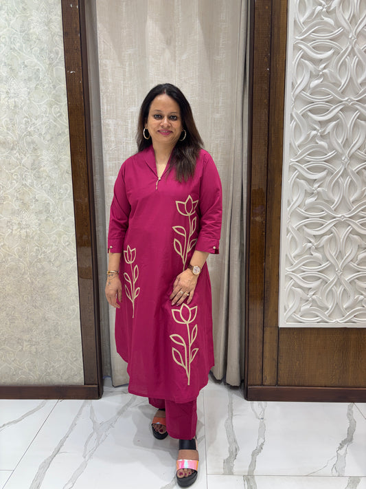 Pink Coord Set 1027