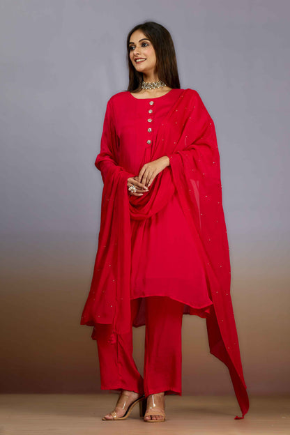 Rani Cut Dana Chinon Salwar Suits 1018-10083
